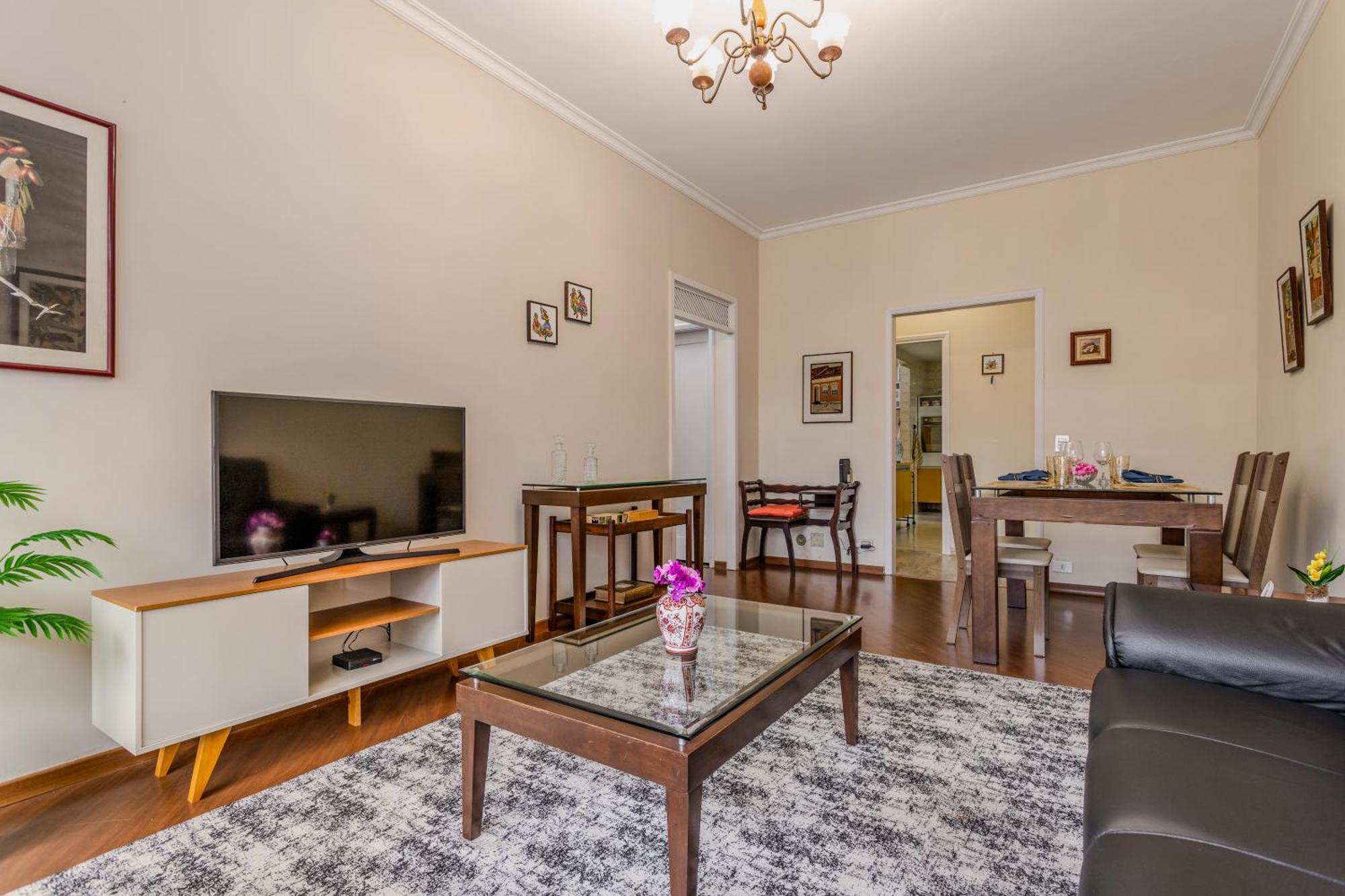 8min Da Praia, Vaga Ampla Gratis, Recepcao 24h, Cozinha Completa, 5min Do Metro E Espaco Office Com Wi-fi Rapido - Copa901 Apartamento Río de Janeiro